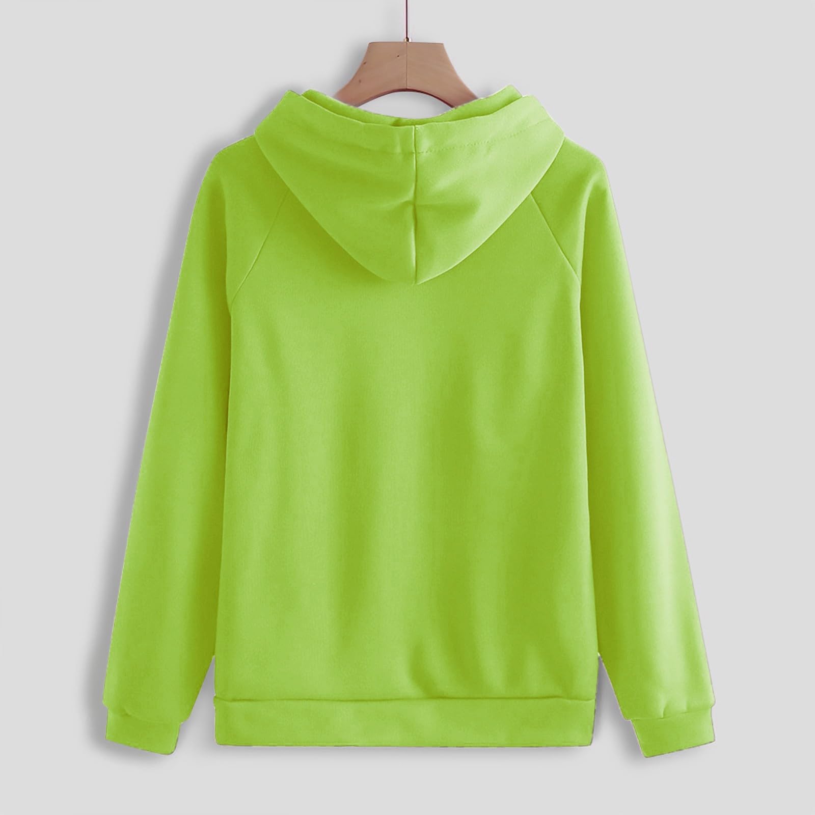 Tuta da jogging da donna, per il tempo libero, in cotone, per autunno e | Tuta da casa, calda, 2 pezzi, casual, elegante, con cappuccio e pantaloni, tinta unita
