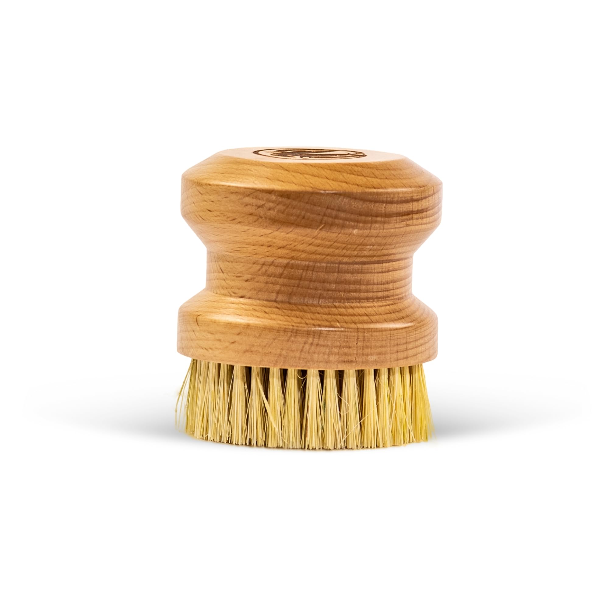 Rhino Wax Cutting Board Scrub Brush - Effective Cleaning Brush for Cutting Boards and Butcher Blocks - Premium Natural Agave Bristles - Multi-Purpose Kitchen Scrubber - Ergonomic Design - Food Grade