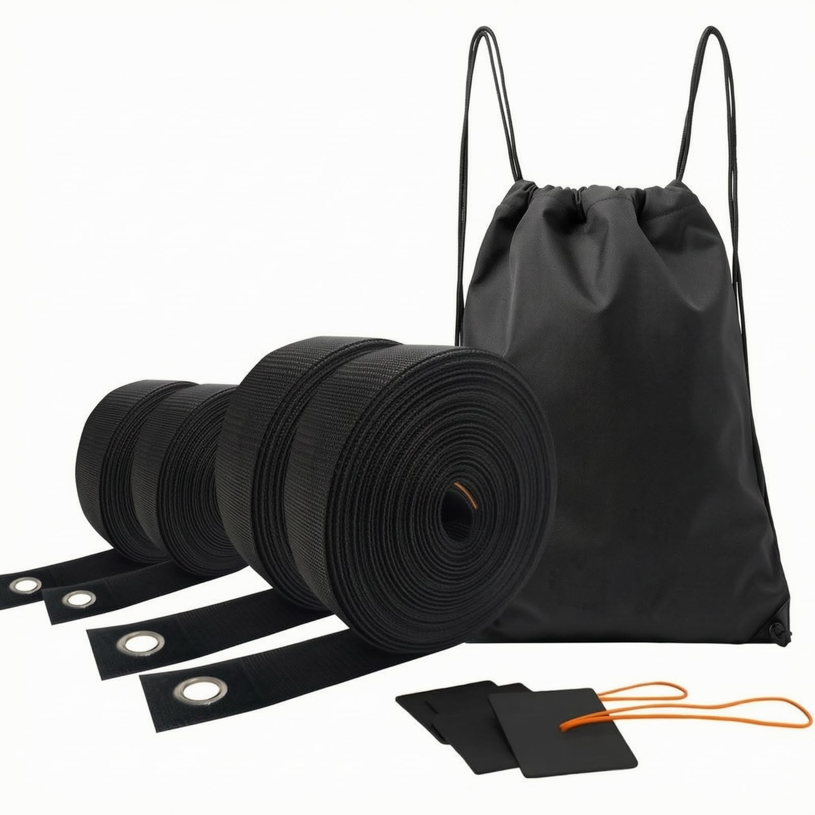 Kit Marcación Cancha Voleibol | Resistente, limitadora Voleibol, Ajustable, para Parque, Entrenadores