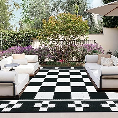 Anidaroel Outdoor Area Rug for Patio Clearance 5x8ft