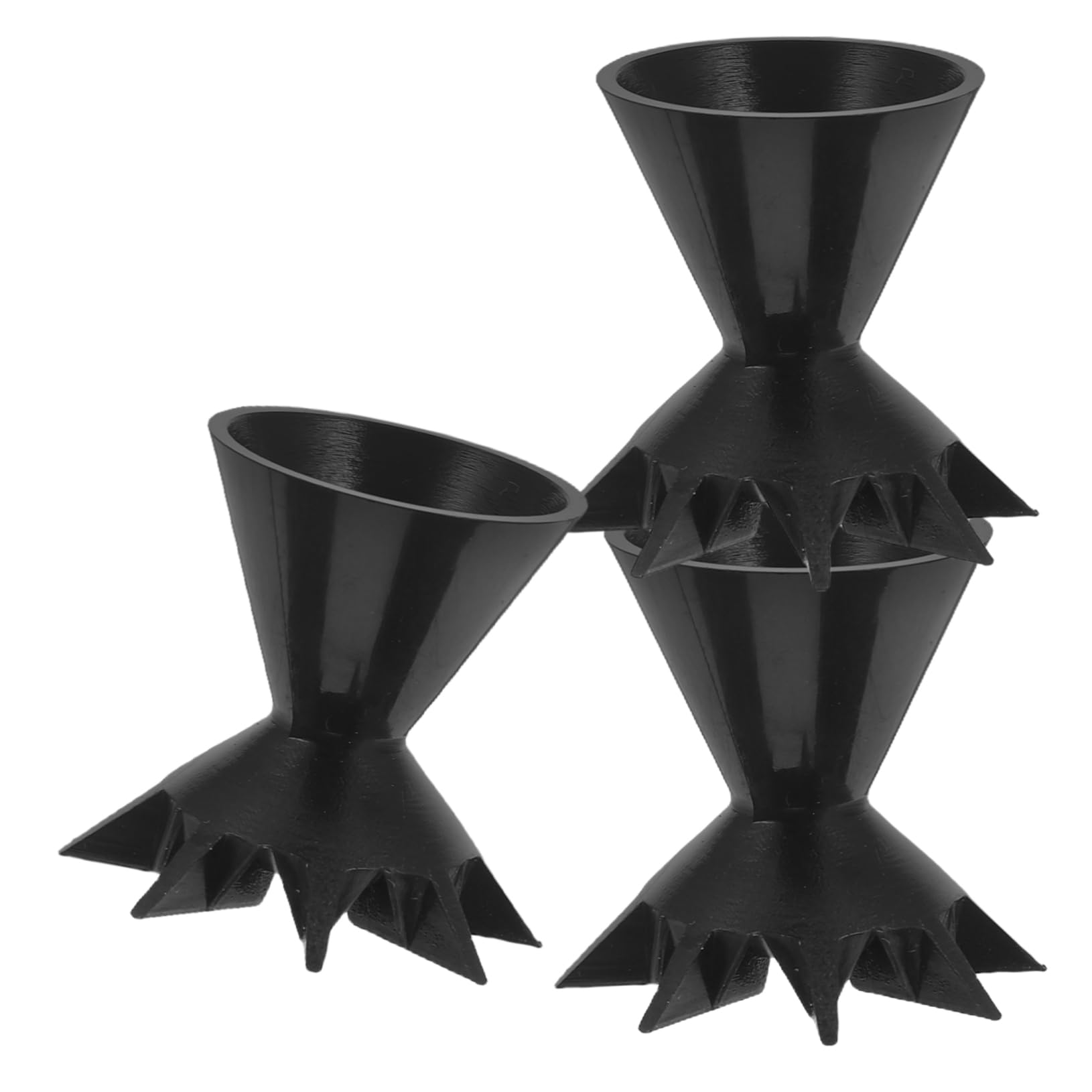 Operitacx Painting Supplies 3pcs Plastic Paint Accessories 7-Leg Funnel Split Cup Set Pour Painting Funnel Easy Paint Control