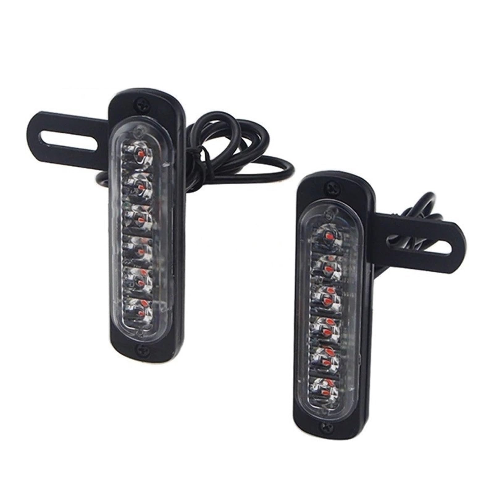 Fanale posteriore per moto Targa LED Luce posteriore freno Lampada stop Luci posteriori moto Fanale posteriore moto Catarifrangente