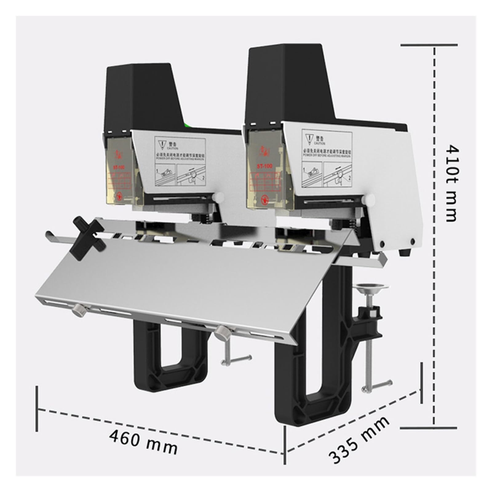 Agrafeuse électrique Double, agrafeuse Automatique à Couture Centrale A3, Machine à clouer Le Papier à Double agrafeuse,Améliorer l'efficacité