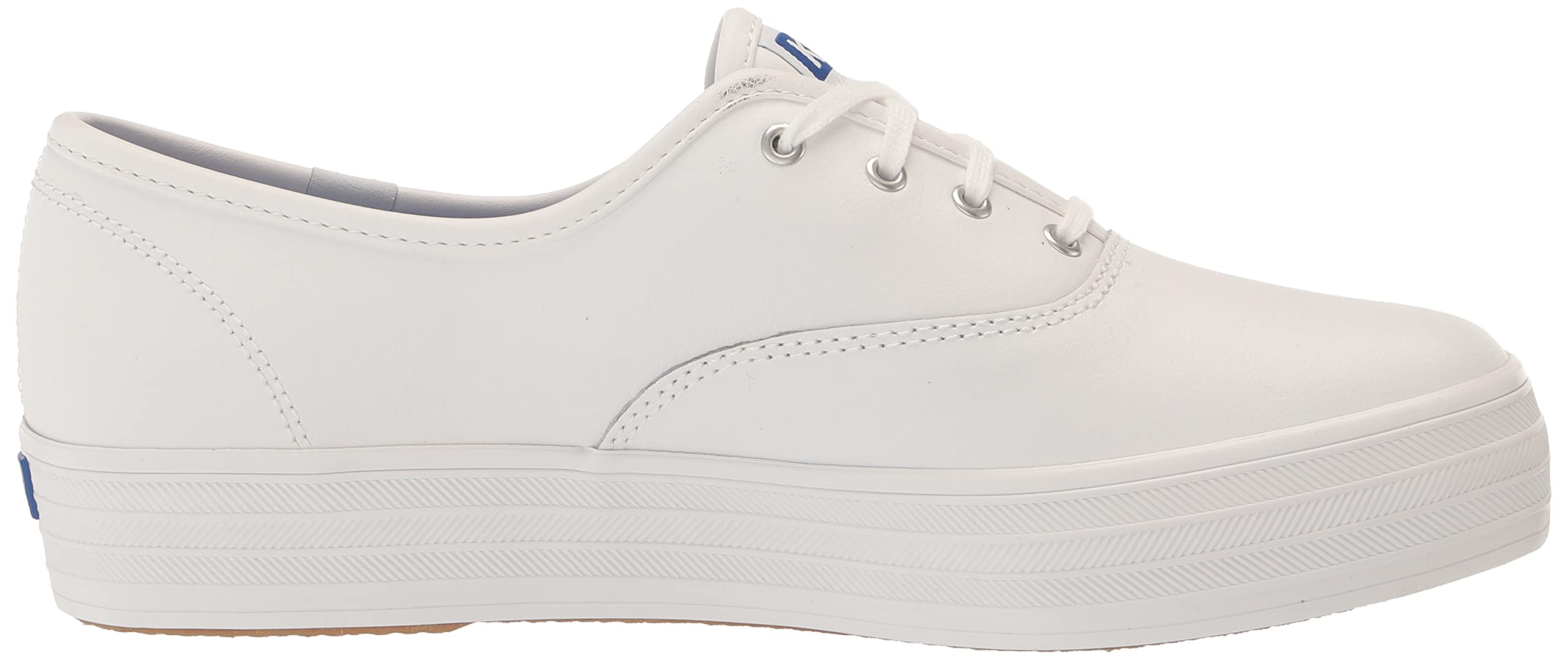 Keds Womens The Platform Lace Up: 8.5 White