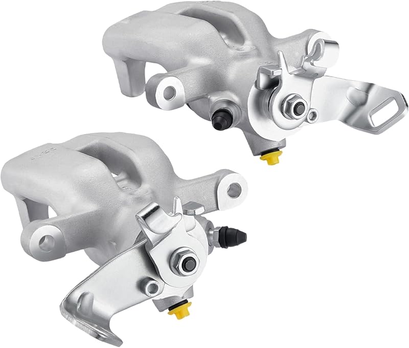 Par de pinças de freio traseiras SYKRSS para Mini Cooper 2007–2015 1.6L L4 a gasolina – 2 unidades