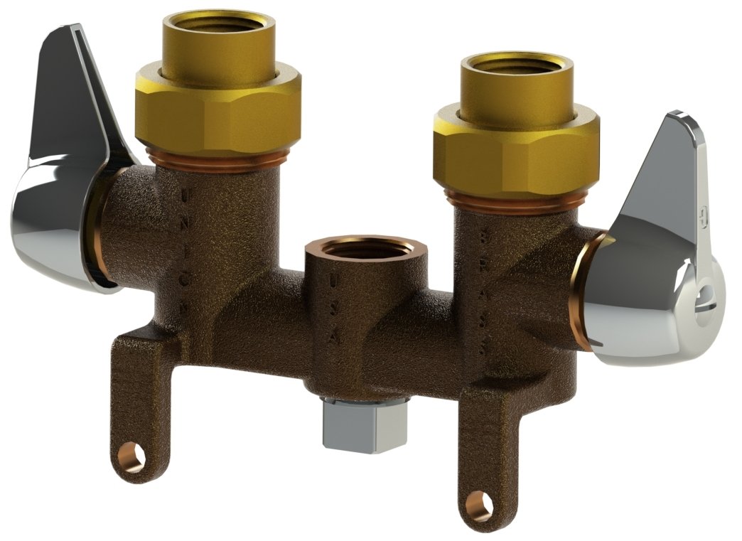 36 Utility/Basement Shower Faucet with 3" Centers