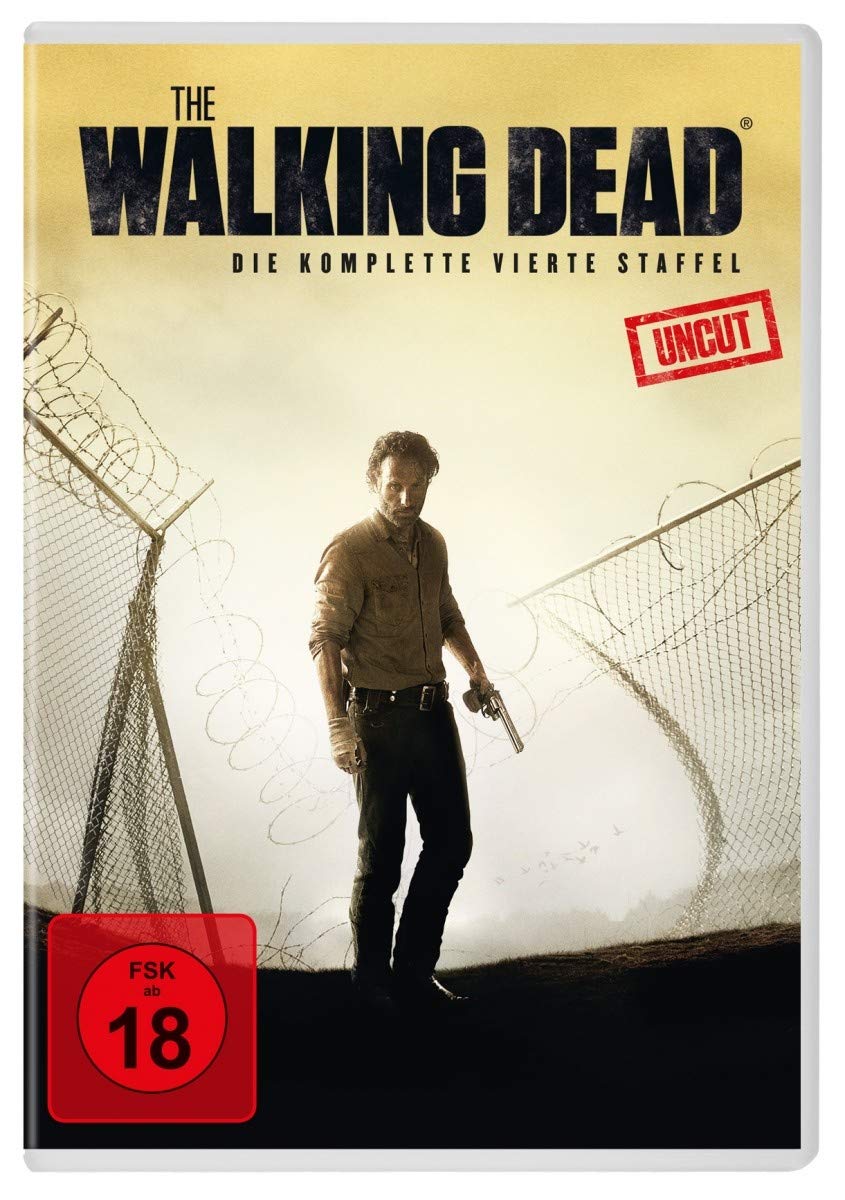 The Walking Dead Staffel 4 Uncut en DVD edición de Alemania