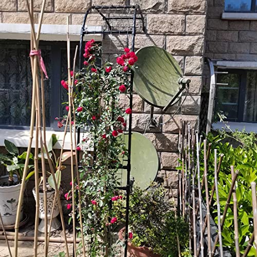 Arche de jardin résistante aux intempéries en acier traité durable noir - 7
