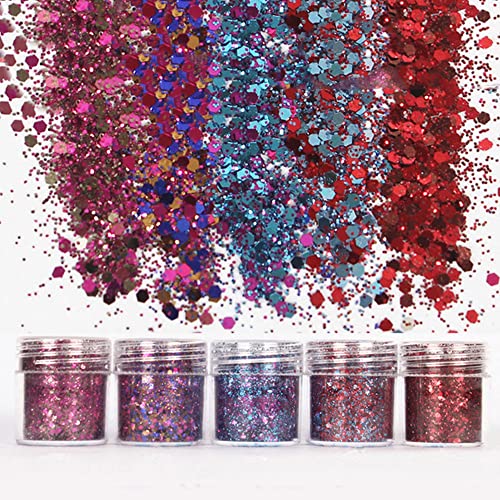 最安値 Kingsie グリッター 容器入り キラキラ ネイルパーツ ネイルアート ラメグリッター ラメパウダー 顔 ボディ ヘア飾り クリスマス パーティー 5個セットレッド 5個セットの価格比較 最安値 Kingsie グリッター 容器入り キラキラ ネイルパーツ ネイルアート ラメグリッター ラメパウダー 顔 ボディ ヘア飾り クリスマス パーティー 5個セットレッド 5個セットの価格比較