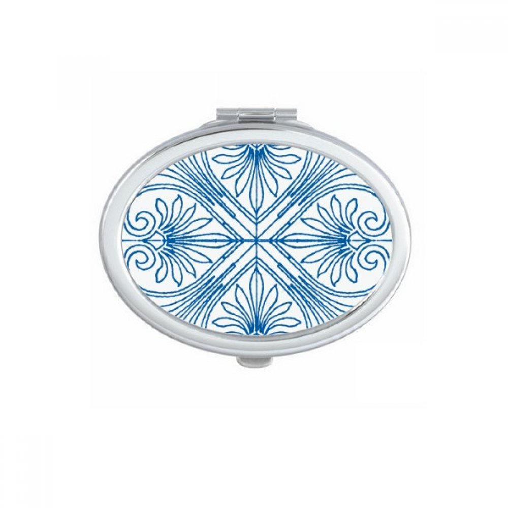 Miroir de poche mignon bleu Talavera, le cadeau idéal pour femme
