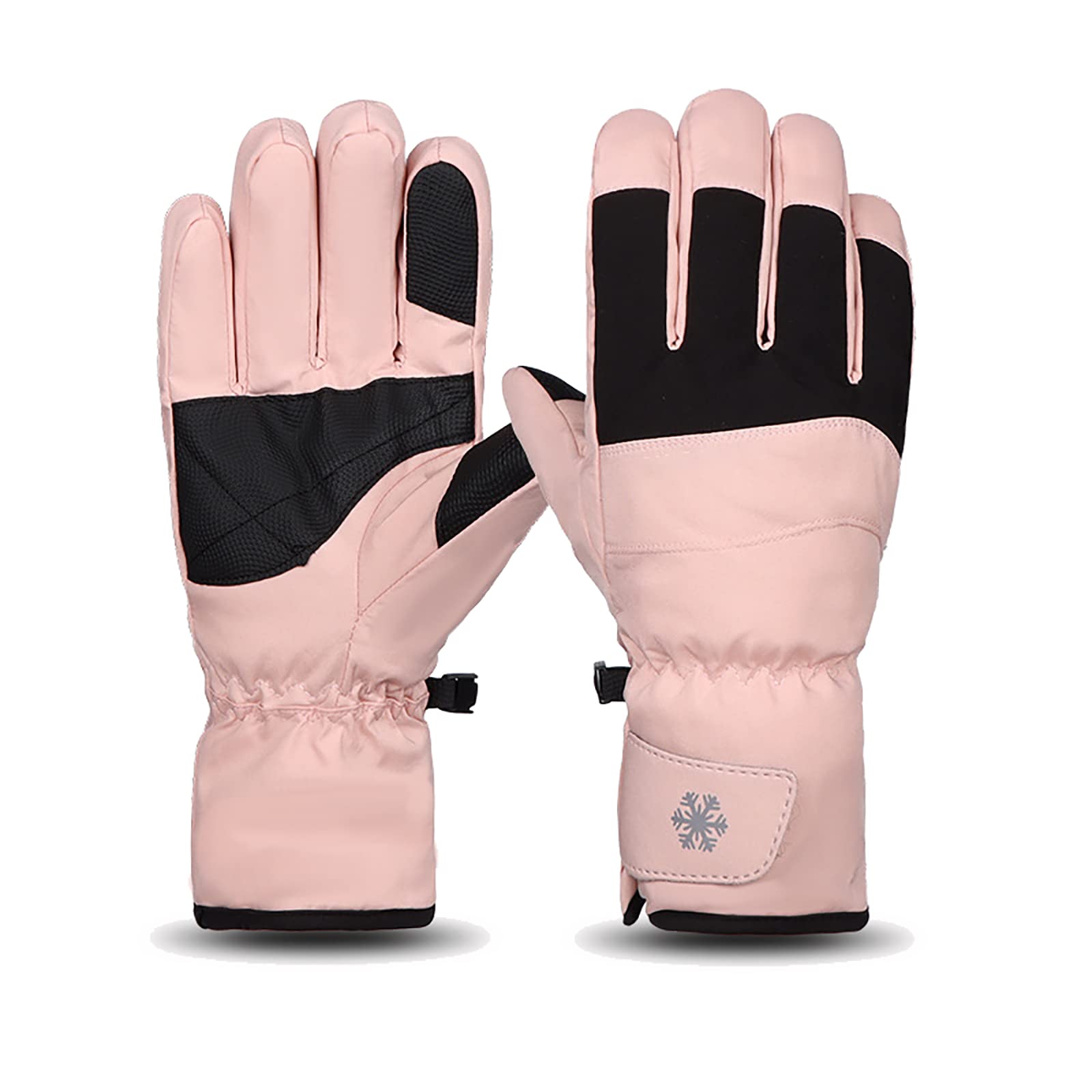 Generic Skihandschuhe Wasserdichter Touchscreen Herren Damen Snowboardhandschuhe Warme Winterhandschuhe für Kaltes Wetter Outdoor Handschuhe