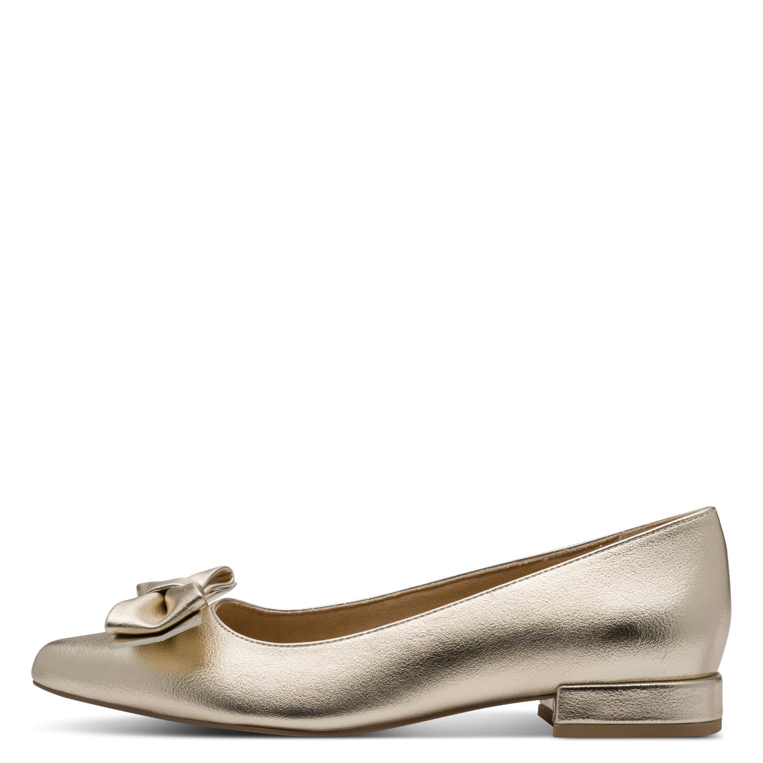 MARCO TOZZI Damen Ballerinas weiches Feel Me Fußbett weiches Innenfutter Vegan Spitz