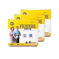 Friends Classic Adult Diapers Pants Style - 30 Count (Medium) with odour lock, Unisex, Leakproof, Elastic Waist and Anti