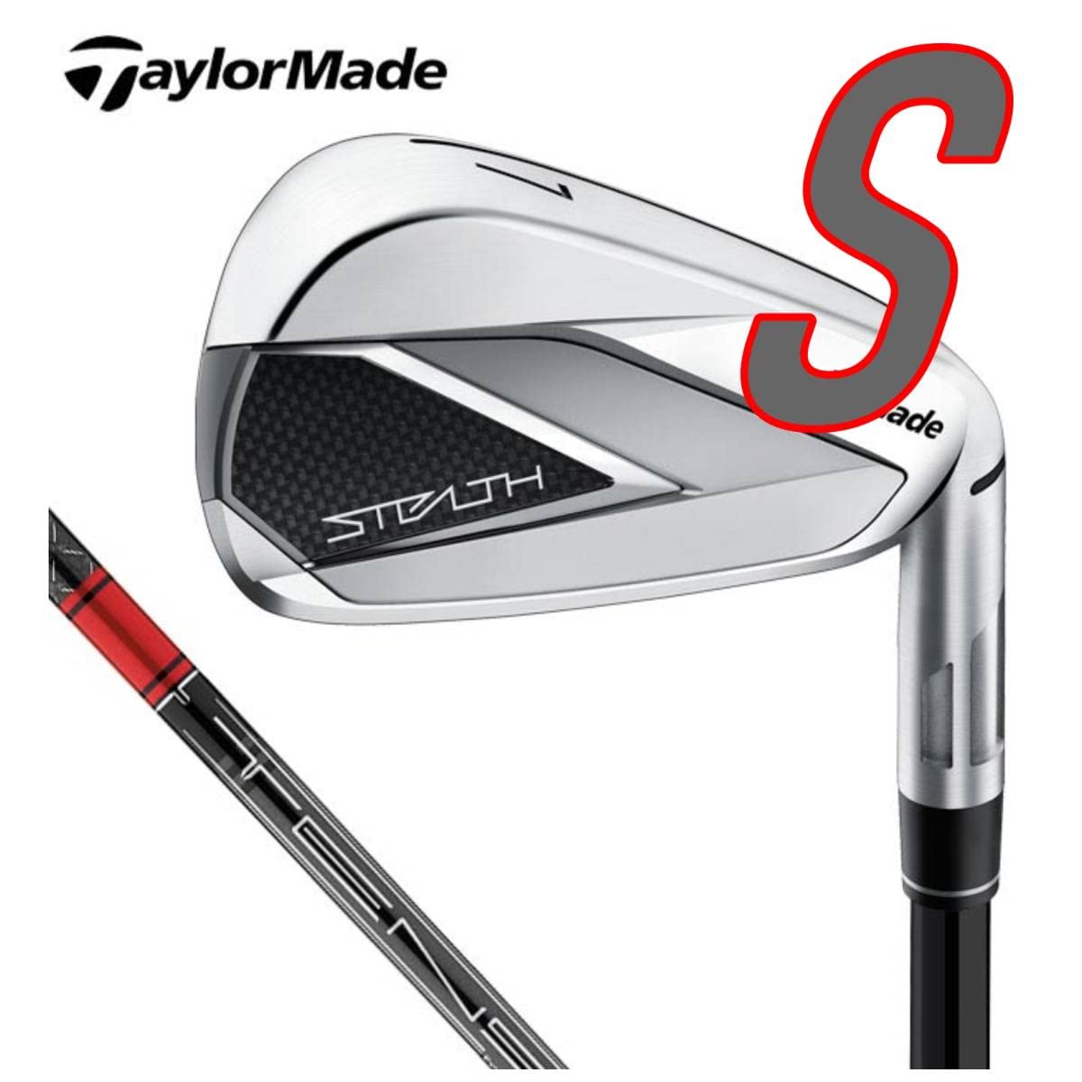 Amazon.co.jp: TaylorMade ステルス アイアン TENSEI RED TM60 S 5本 