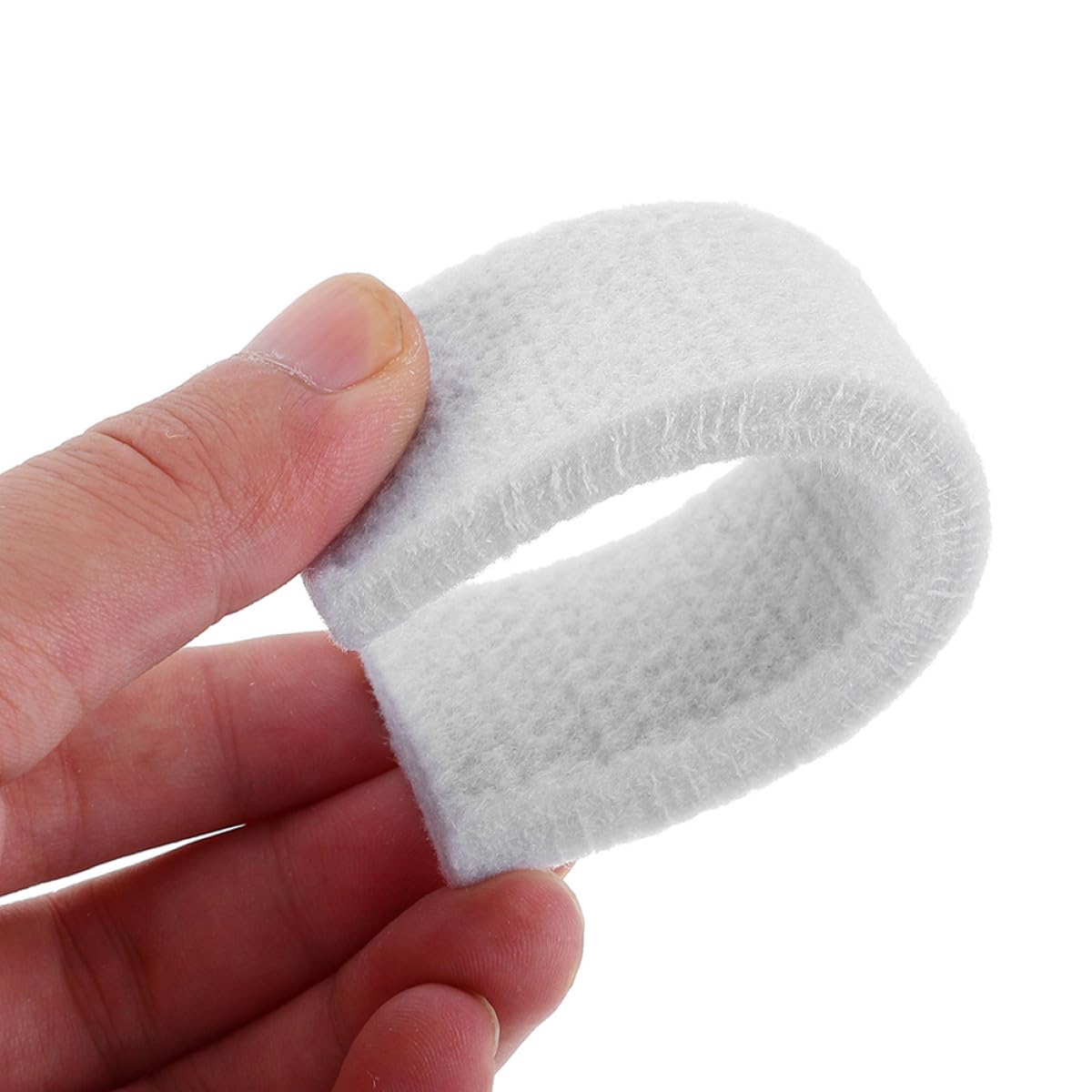Uonlytech Pastiglie Freno per Cyclette in Feltro e Fibra Sintetica 4 Pezzi Resistenti all'Usura Facile Installazione per Attrezzature Fitness e Bici da Spinning
