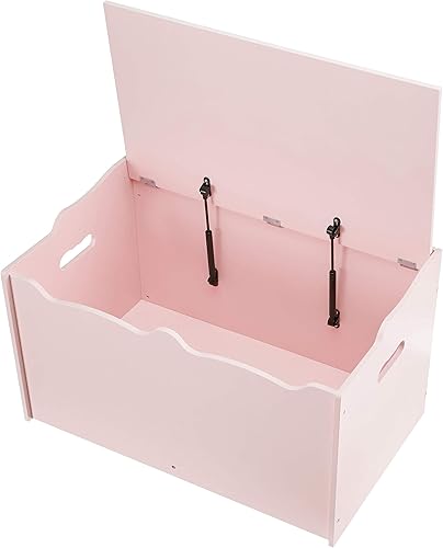 Miniatura 21 de Amazon Basics - Caja de juguetes de madera, color gris Gris,Rosa,Blanco,https://www.amazon.com/dp/undefined