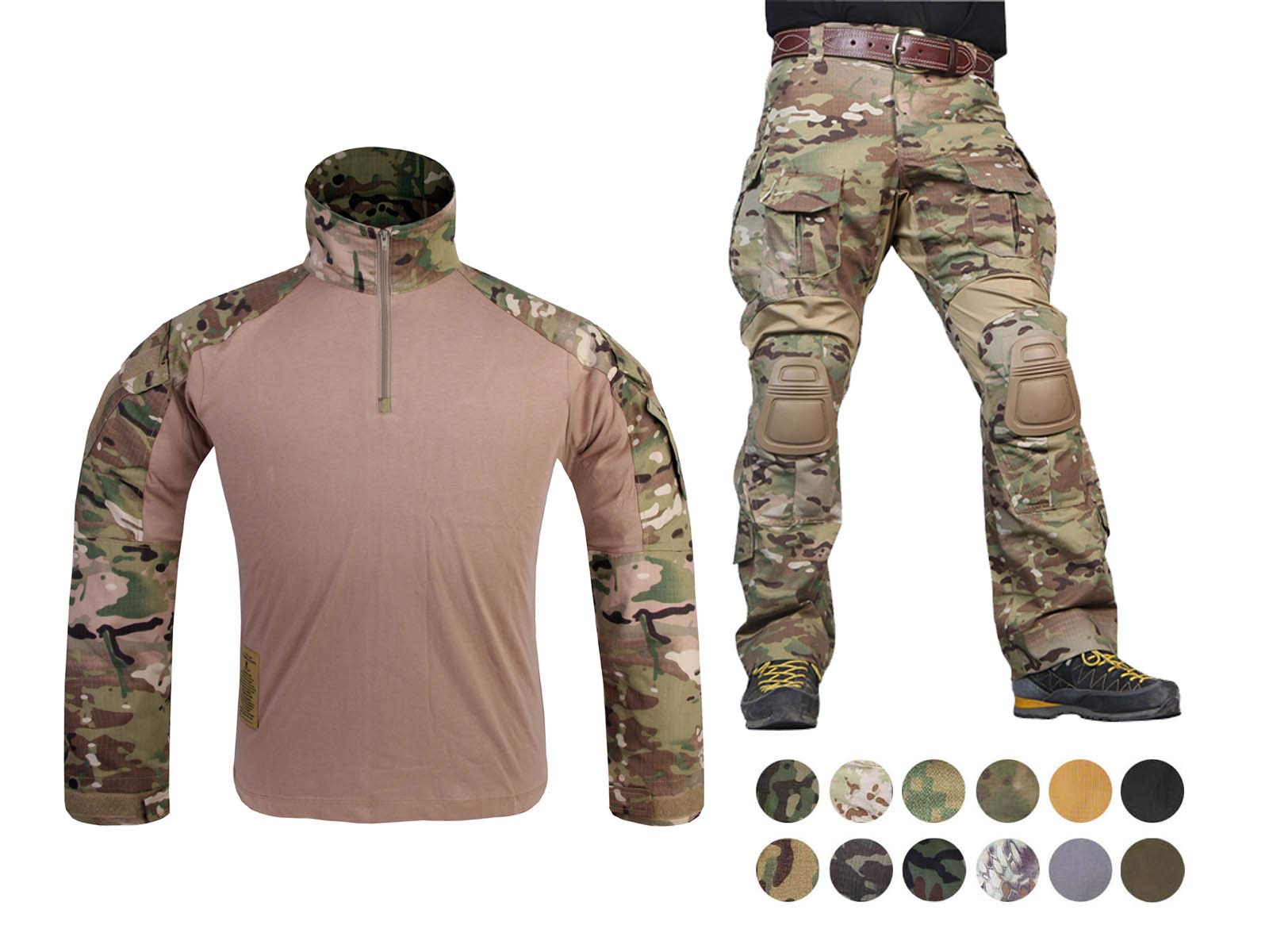 Emersongear Combat G3 uniforme tactique Airsoft bdu tenue costume militaire