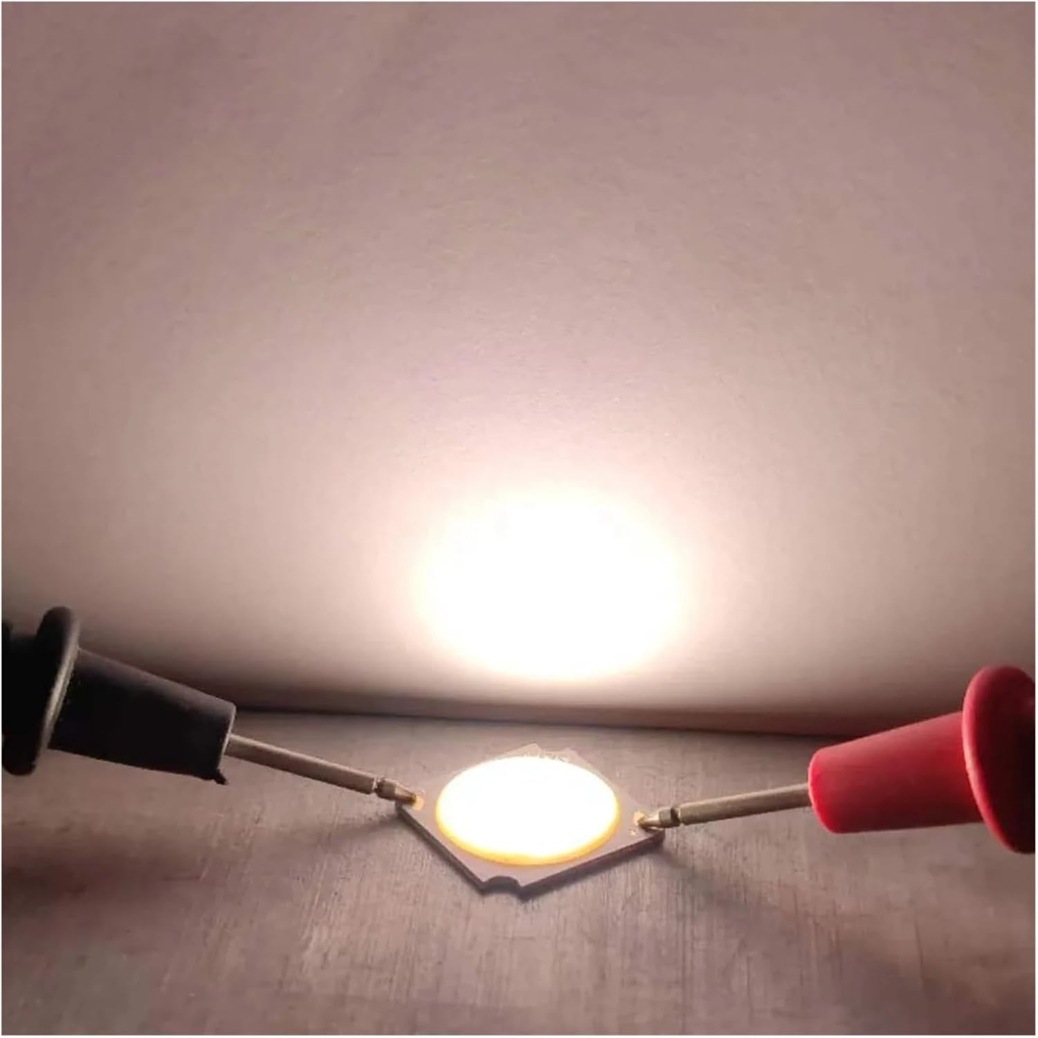 4pcs 10W 20W 30W 40W 50W Bridgelux Chip LED COB Light-Emitting Diode CRI≥90 Lamp Bead 19mm DIY for LED Bulb Spotlight Accessorie(White Light 5000k,40W 1100-1200mA)