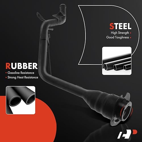 Miniatura 2 de A-Premium Manguera de tubo de cuello de llenado de tanque de combustible compatible con Ford Escape 2009-2012 y Mazda Tribute 2008-2011 y Mercury