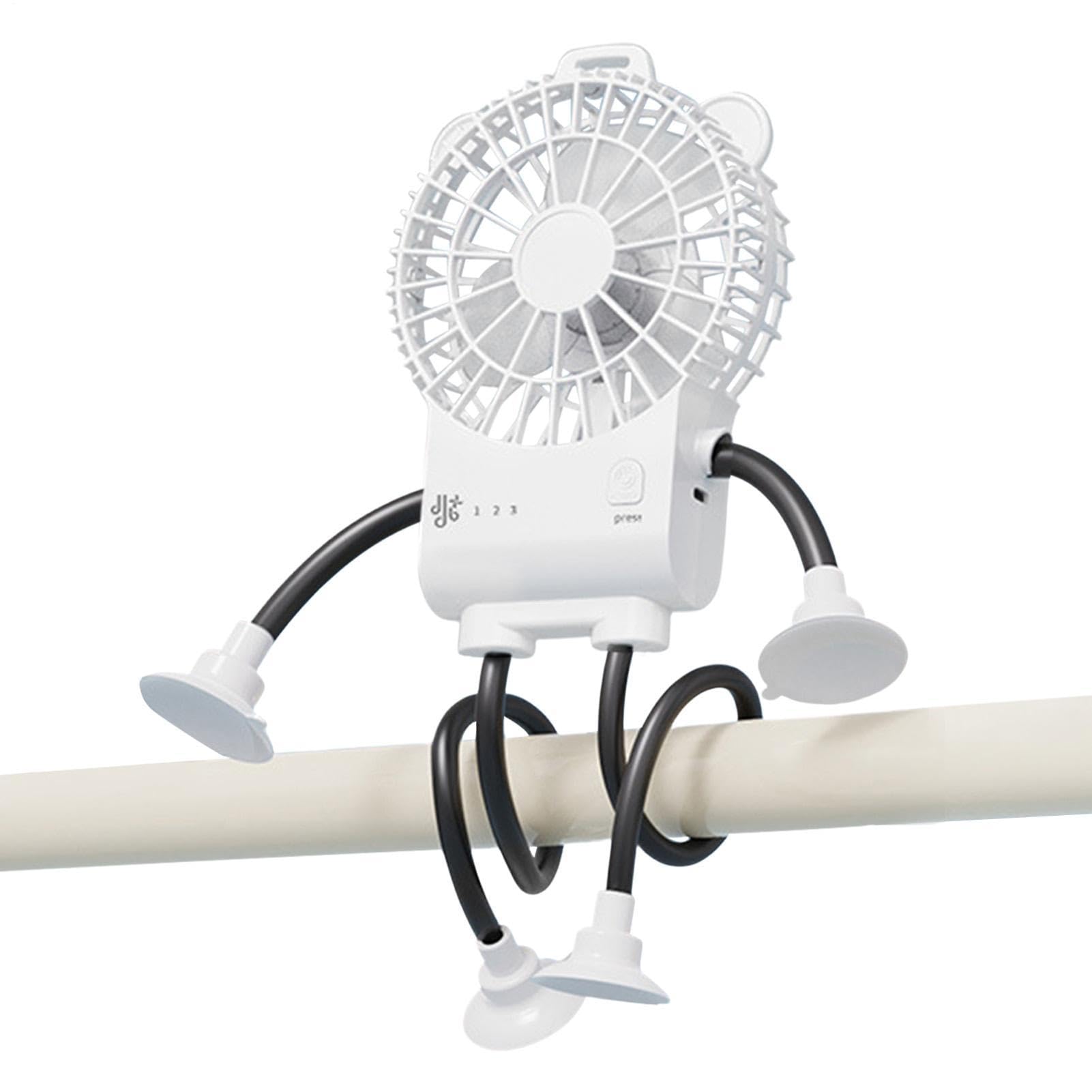 Ventilateur portable contre la chaleur au bureau et sur la table de chevet