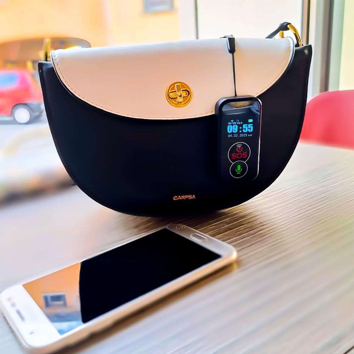 Llavero GPS/GSM 4G con Llamada de Emergencia SOS - Dispositivo de Seguridad Inteligente para Mujeres, Niños y Ancianos, con Localización en Tiempo Real y Alarma Caída SOS (FA-81)