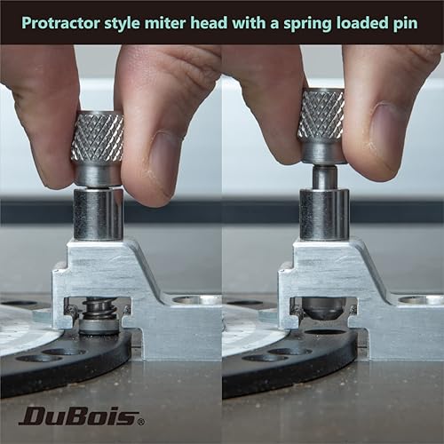 Miniatura 9 de DuBois 51009 - Valla de aluminio con cinta métrica de derecha a izquierda 16-12"