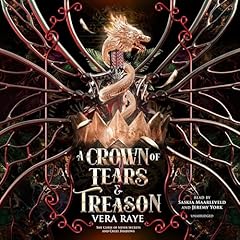 A Crown of Tears and Treason Audiolibro Por Vera Raye arte de portada