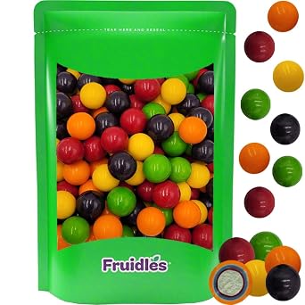 Fruidles Psychedelic Jaw Busters, Boulders Blots Candy 1 Pound