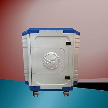 POWEREST Inverter Trolley for All Batteries and inverters_BlueWhite