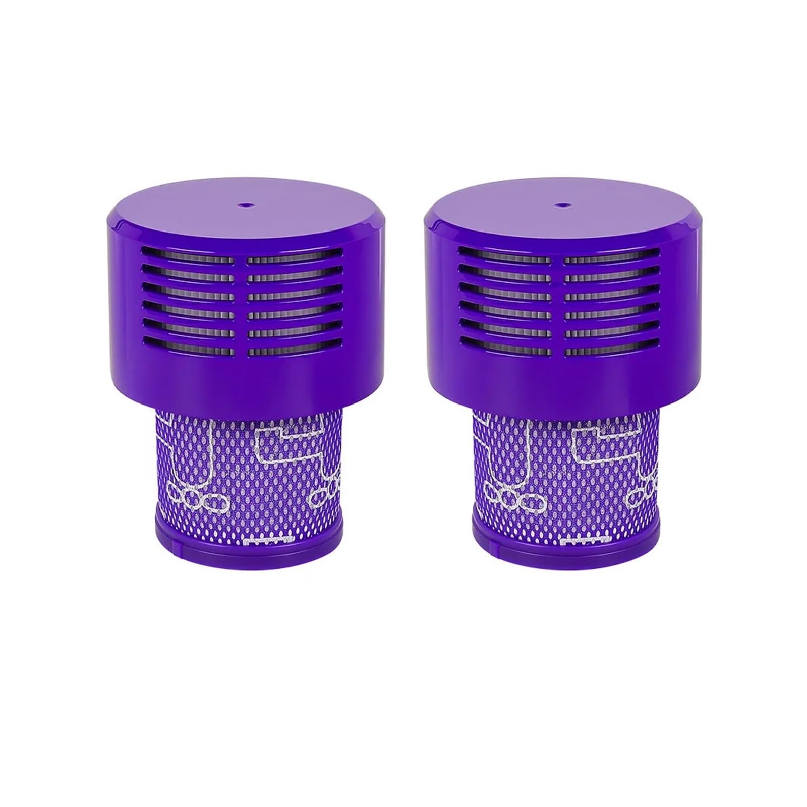 Reemplazo de filtro HEPA lavable, compatible con Dyson, accesorios de repuesto de elemento filtrante reemplazable for aspiradora V10 US SV12(SET2)