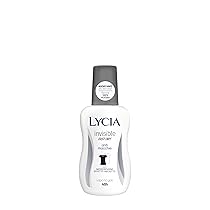 Lycia, Invisible Deodorante Vapo No Gas Antimacchia con Antibatterico, Formula Fast Dry Asciuga Rapidamente, Non Lascia Macchie o Aloni sui Vestiti, Efficacia fino a 48H, 75 ml