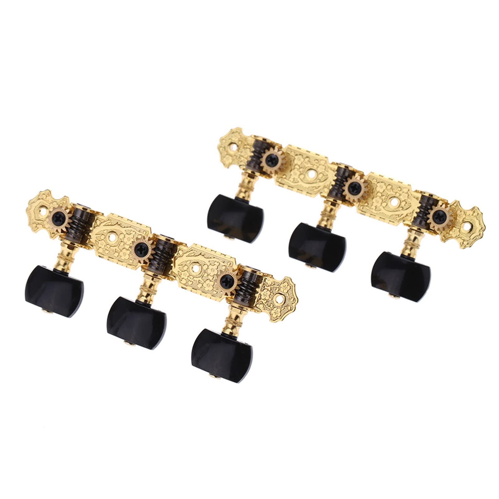 Tuner Mechaniken Knöpfe Guitar String Tuning Pegs 1 Paar 3 Maschinenkopf Gitarrenschnurstimmen Für Gitarre