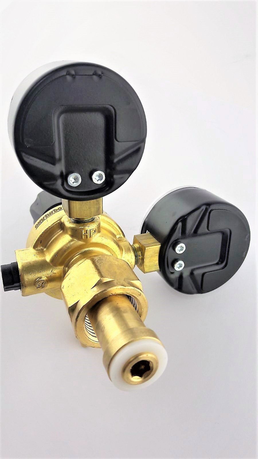 RIDUTTORE DI PRESSIONE OXYTURBO PER SALDATRICE CO2 ARGON MIX BOMBOLE RICARICABILI ATTACCO FEMMINA TIG/MIG MADE IN ITALI