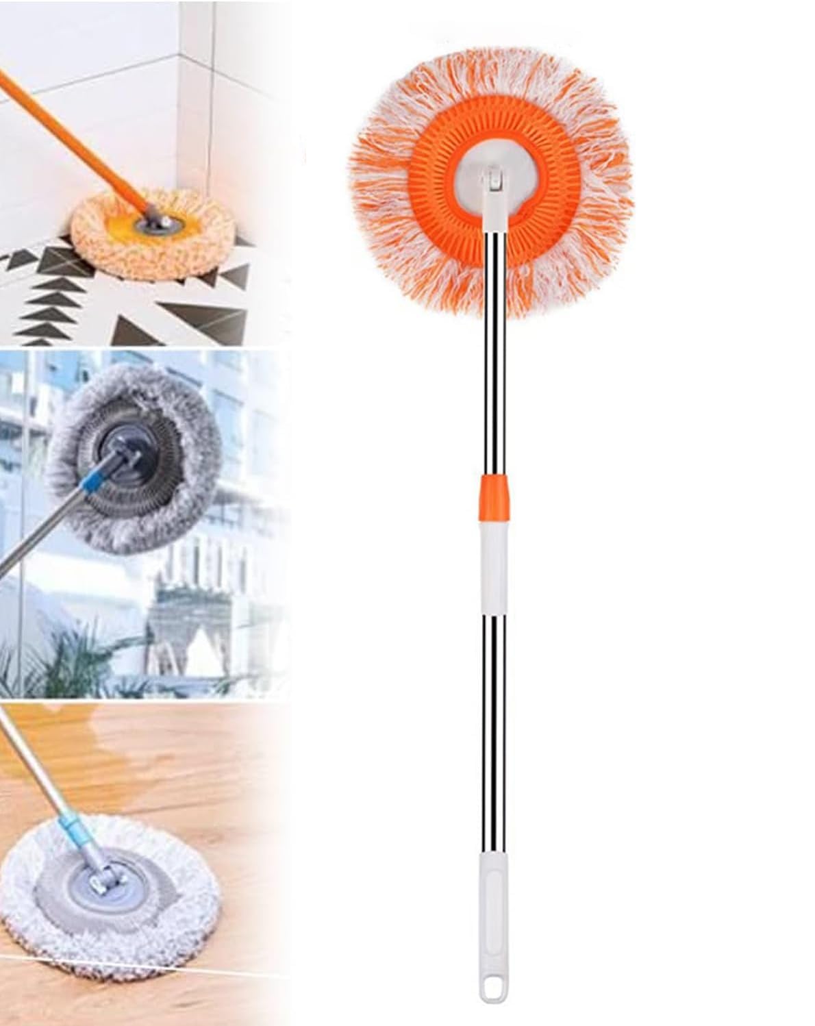 Suicune 360 Rotatable Adjustable Cleaning Mop,Presencte Mop, Extendable Wall Cleaning Mop, Rotating Mops for Floor Wall Door Window Ceiling Cleaning (B0DFWDY82Z) Amazon Price History, Amazon Price Tracker