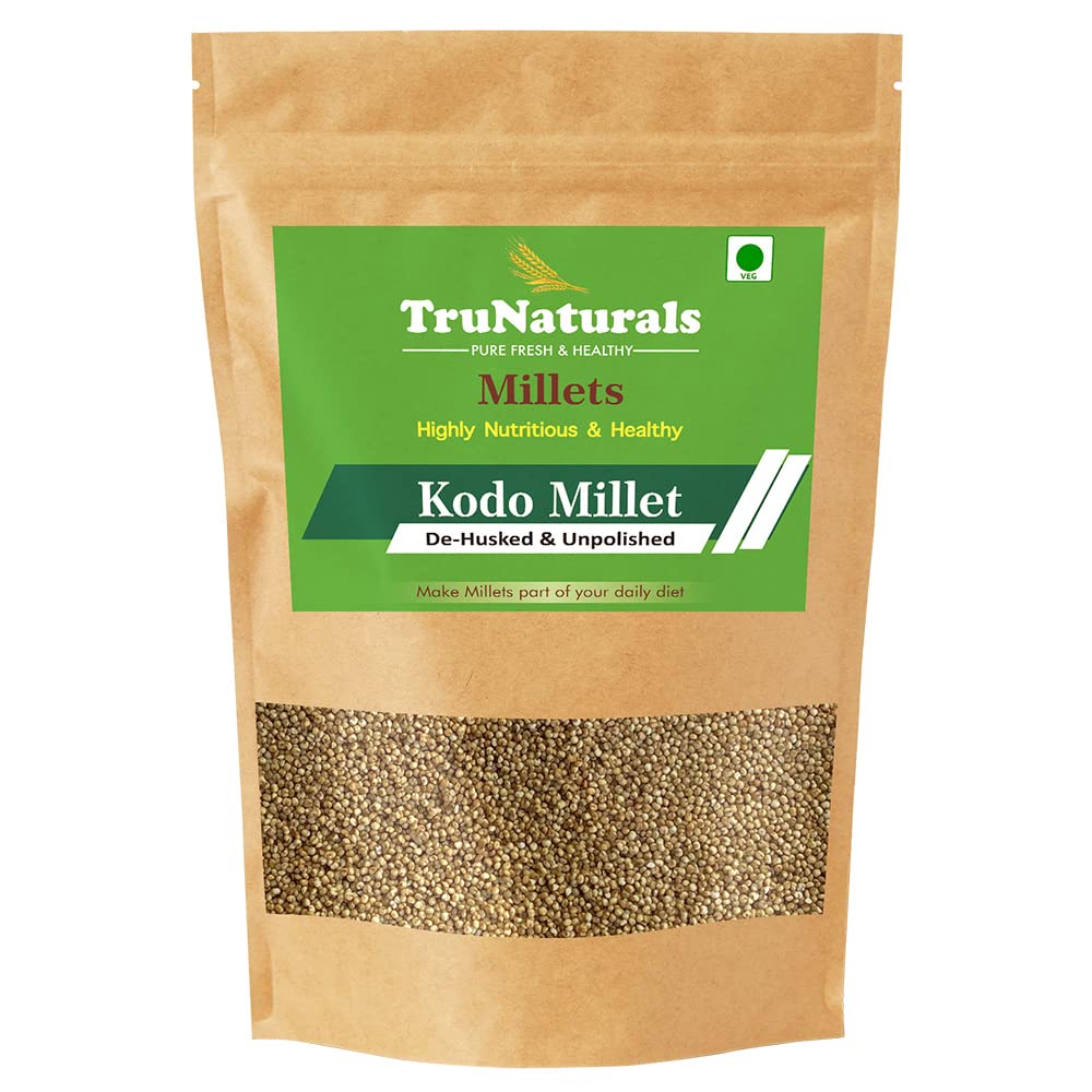 Buy TruNaturals Unpolished Kodo Millet 1.8Kg Siridhanya Positive