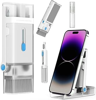ECO 8 in-1 Electronic Cleaning kit, with Mobile Phone Holder of Phone Cleaning kit for PC, TV, Laptop, Earbud, Screen Keyboard Electronics Cleaning Kit,2024 New Compact Design.