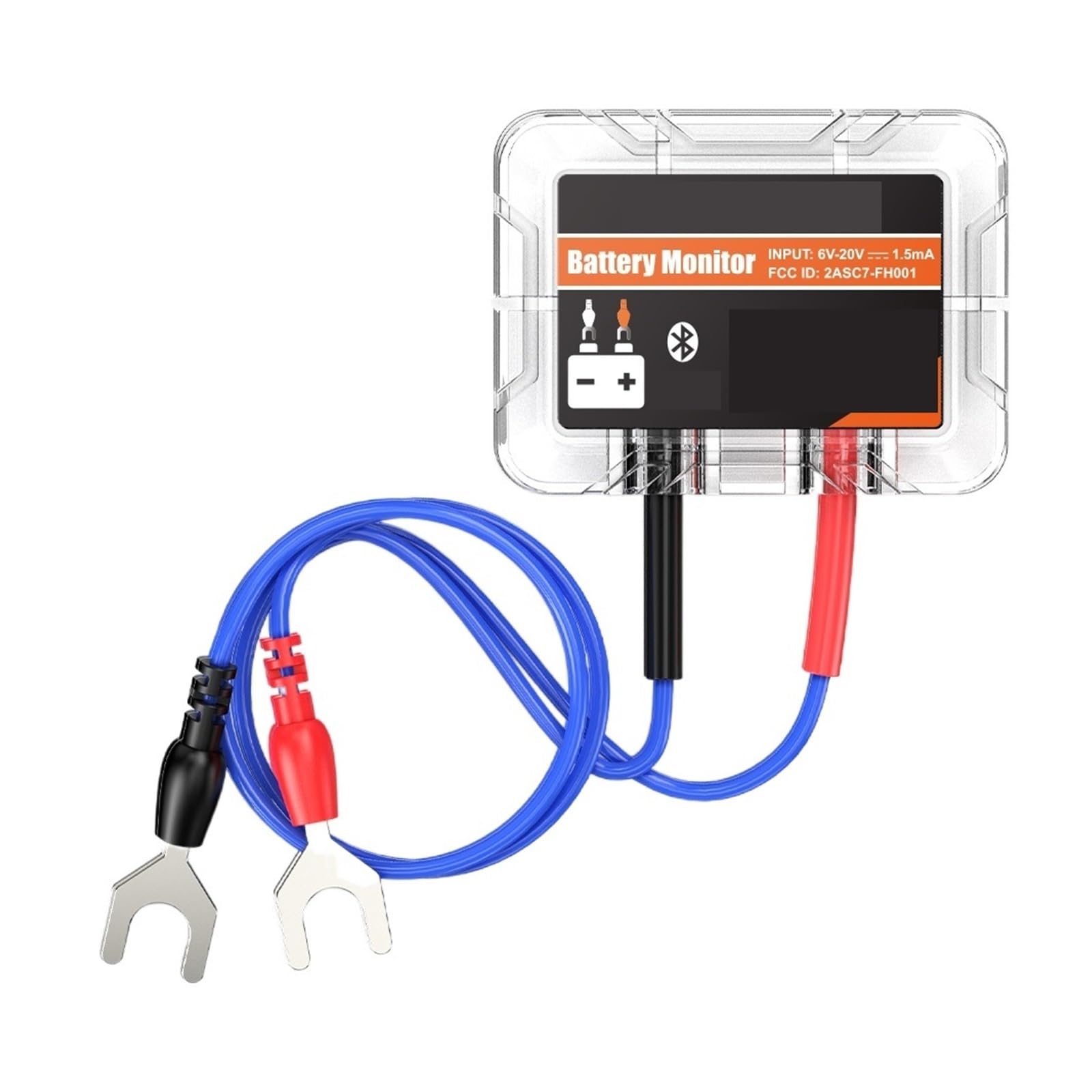 Drahtloser 12-V-Batteriemonitor, Überwachung Des Autobatteriezustands, Batterietester, Abnormaler Alarm, Unterstützt Max. 4 Autos Schnelle Genaue Erkennung