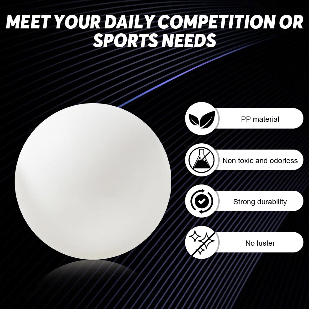 Palline Da Ping Pong Mizikuu - 50 Pezzi In Plastica, Per Allenamento E Decorazioni - Foto 8