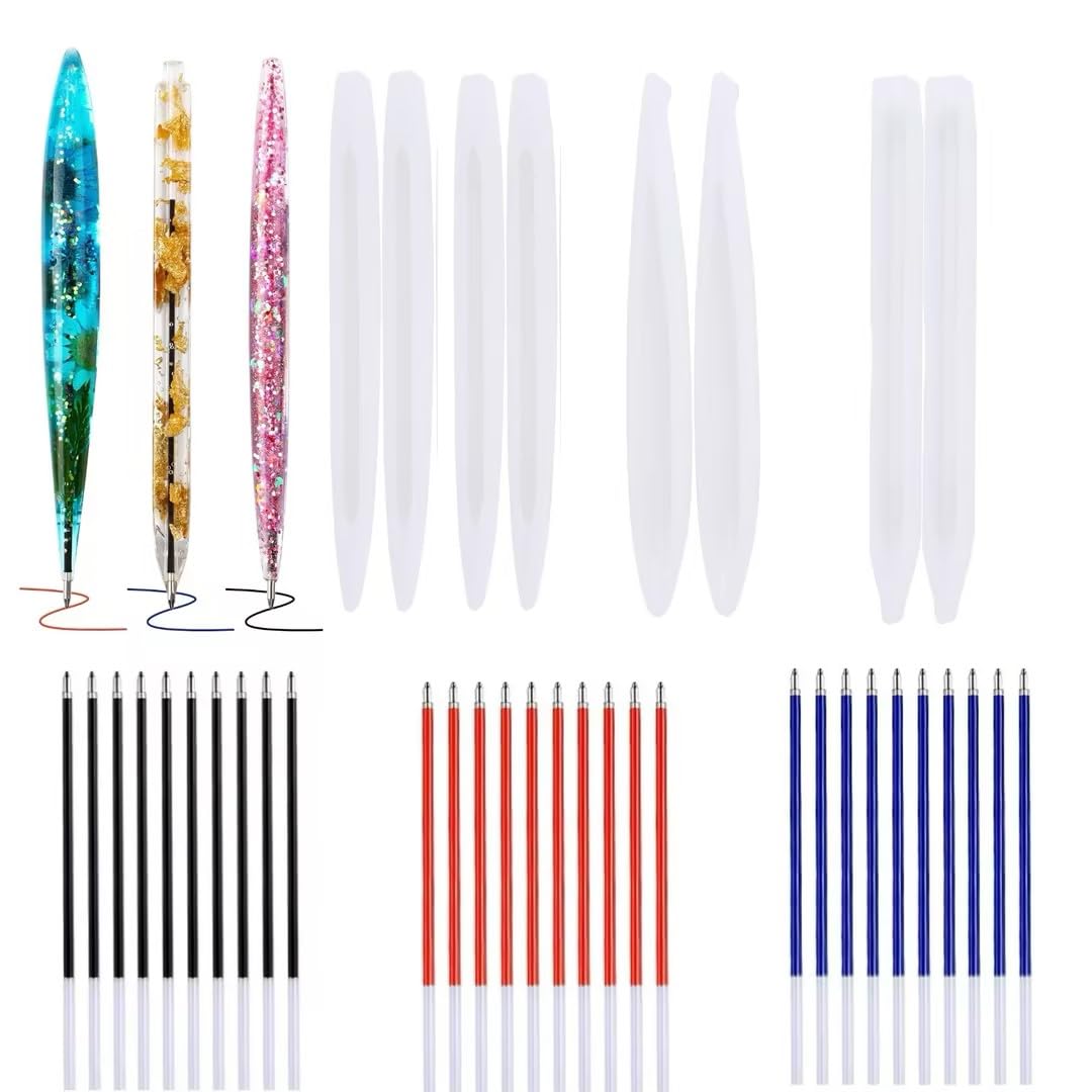 Moule En Silicone010--Moule En Résine De Forme Irrégulière Pour Stylo à