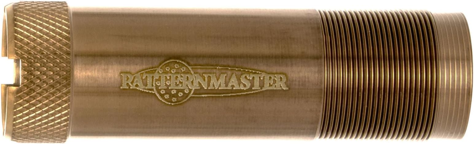 Patternmaster Code ブラックティンバー 12ゲージ ハンティングアクセサリー 丈夫な17-4ステンレススチールチョークチューブ | 有効範囲は最大40ヤード