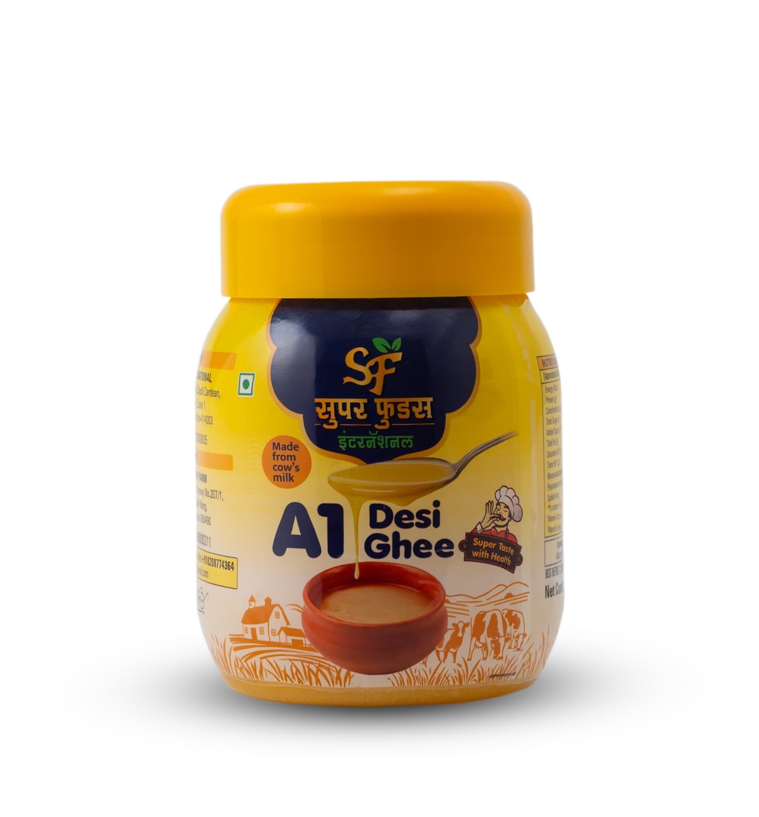 Super Foods, A1 Desi Cow Ghee with Aroma, 1000ml (1 lit) (B0DHD5GRFJ) Amazon Price History, Amazon Price Tracker