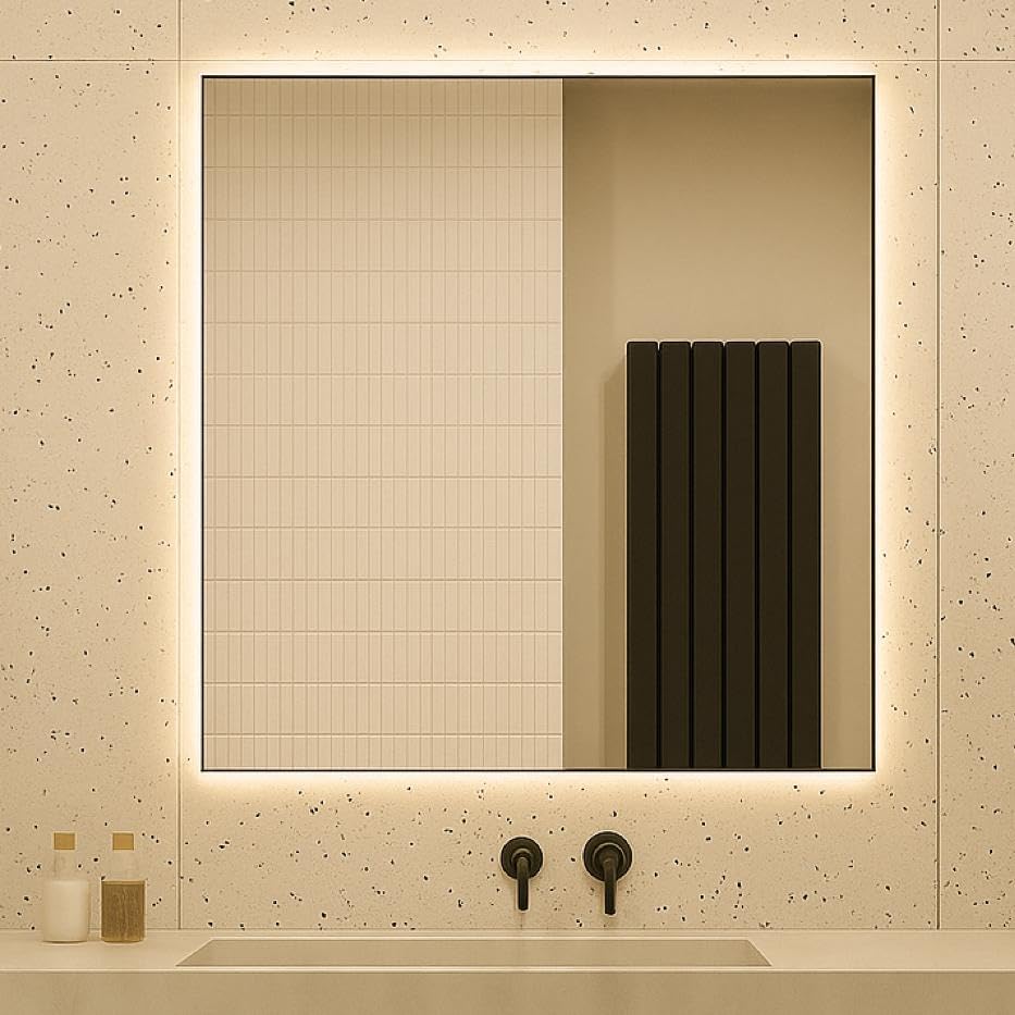 Espejo baño con luz incorporada