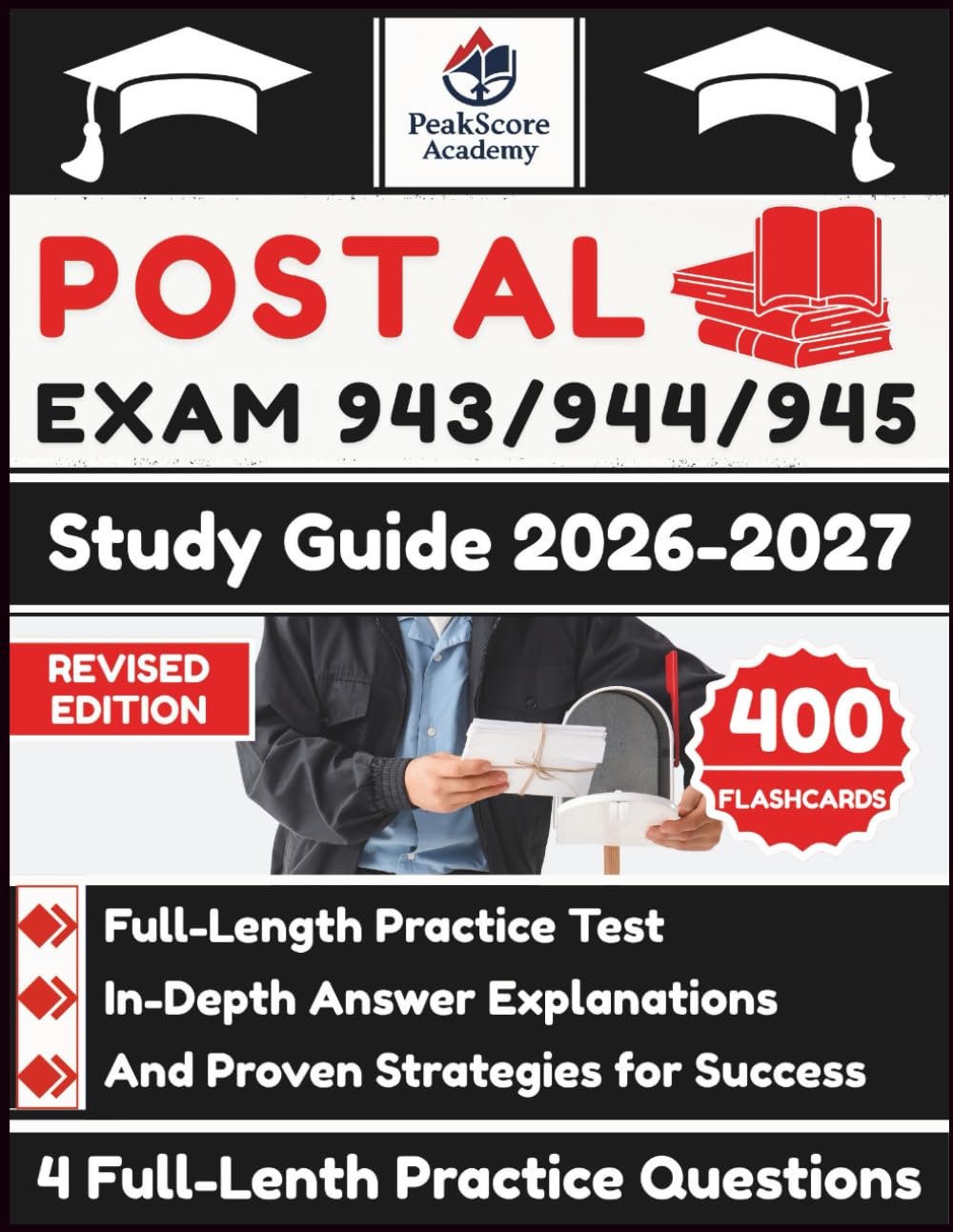 Postal Exam 943/944/945 Study Guide 2026-2027: Full-Length Practice Test, In-Depth Answer Explanations, And Proven Strategies for Success