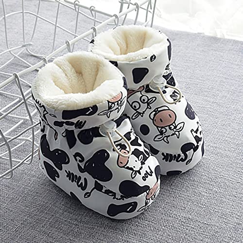 Baby Shoes Toddler Shoes Cotton Shoes Plus Velvet Thick Warm Soft Soled Shoes Cute Do Not Fall Boots For Girls Size 9 #TOP3