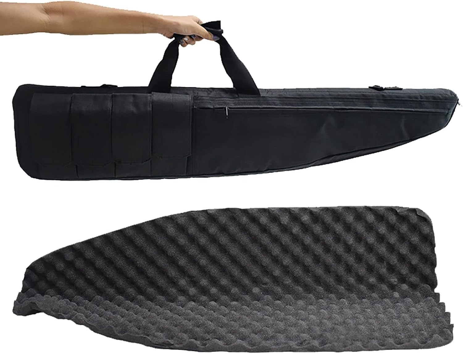 Przenośna Torba na Karabin z Poduszką, Mochila na Karabin
