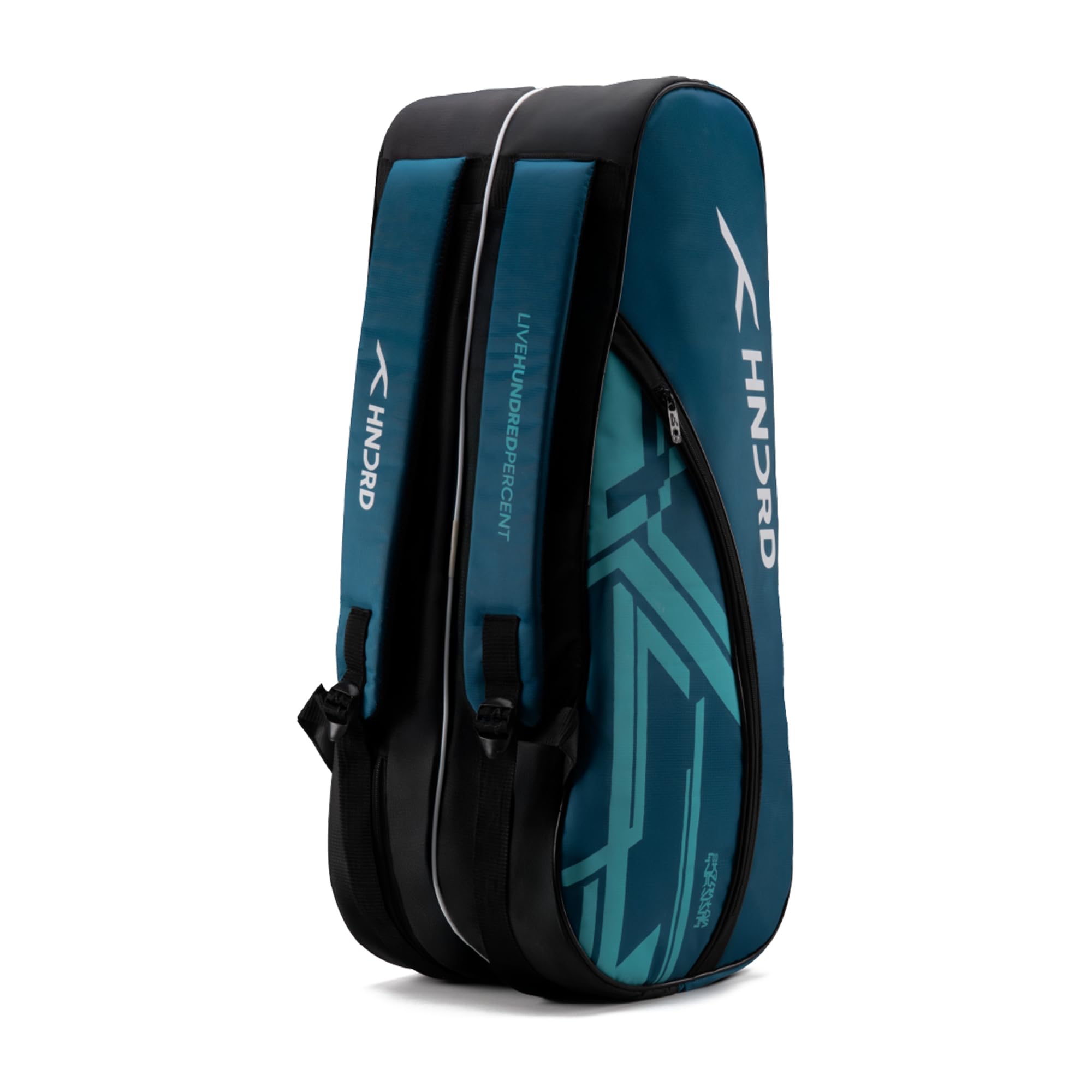 Hundred CosmoGear Max Kit Bag with Dual Climate-Control Compartments | Dedicated Shoe Pocket | Ergonomic Back Straps|for Professional Play |Ideal for Men & Women-picture-15