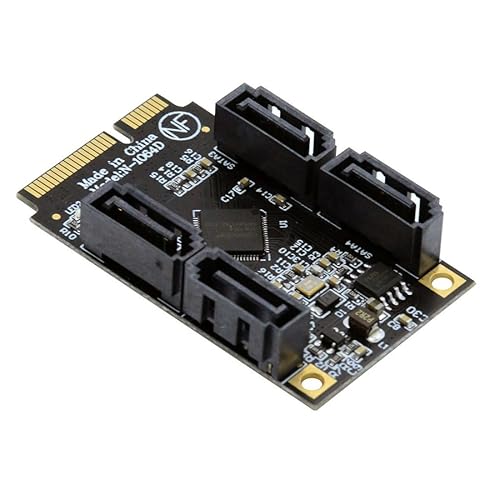 Chenyang 4 SATA 3.0 7Pin a Mini PCI-E PCI Express 52Pin Disco Duro Extensión Tarjeta Convertidor Adaptador 6Gbps