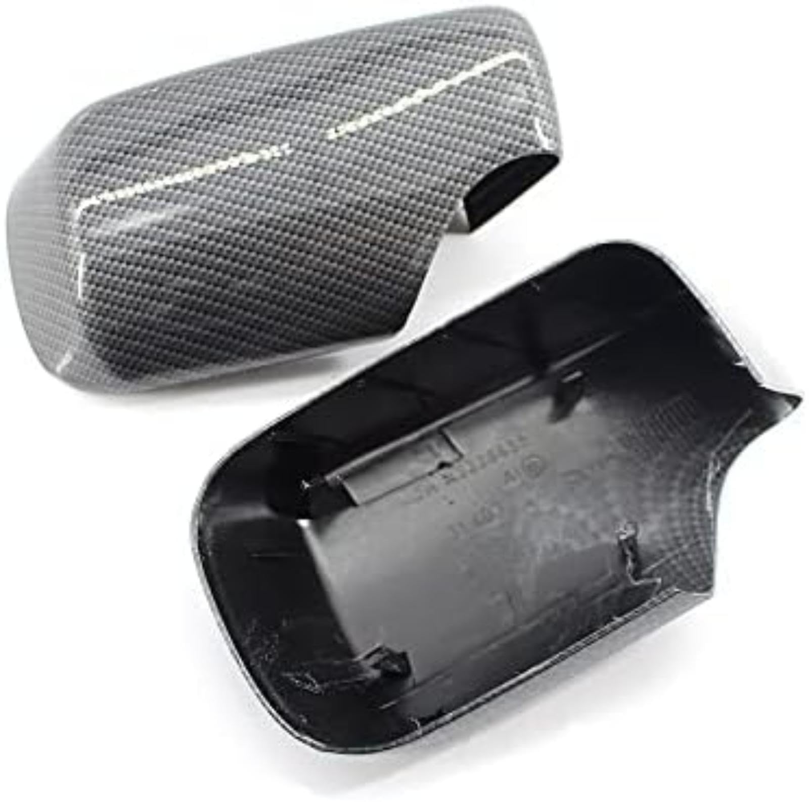 Dla Bmw 3 5 E39 E46 525I 528I 530I 540I 323I 330I 328I boczne osłony lusterek wstecznych czapki obudowa Case Obudowa lusterka auta (Carbon Look B)