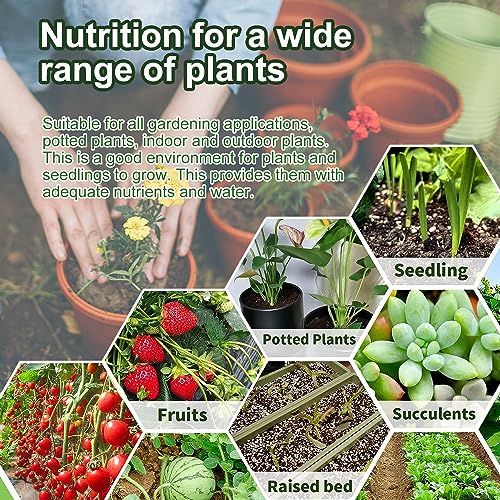 Rdgdfong RDGD-HG001 Plant Food Hydroponic Nutrients, A&B Plant Food Water Soluble Solid Fertilizer Suitable thumb #2