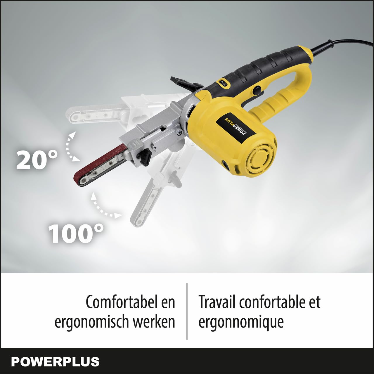 Powerplus POWX139 levigatrice elettrica Levigatrice a nastro 400 W